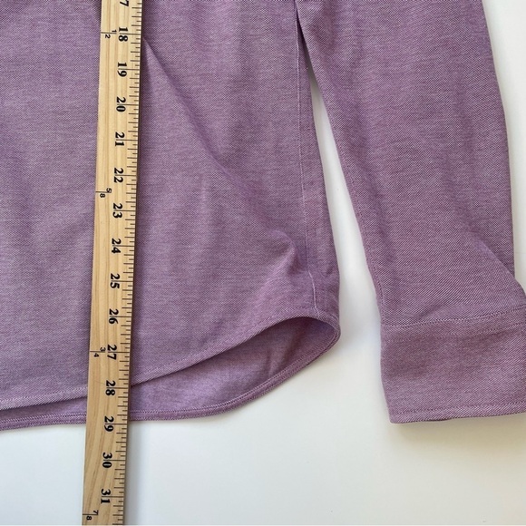 Untuckit Men's Dusty Red 100% Cotton Slim Fit Long Sleeve Button Down Size XXL - Picture 6 of 6